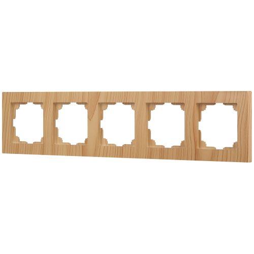 Рамка 5-м СП Accent 6-505-11 сосна Intro Б0063745