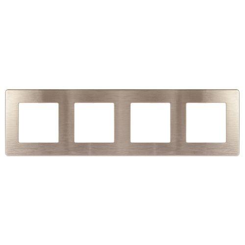 Рамка 4-м 12-5104-13 сатин бронза Эра Б0052536