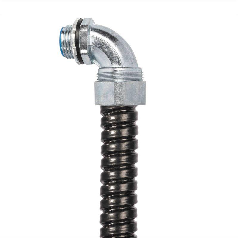 Металлорукав герметичный термостойкий в ПВХ-оболочке МРПИнг "TERMO" 100 (уп.10м) Fortisflex 88484