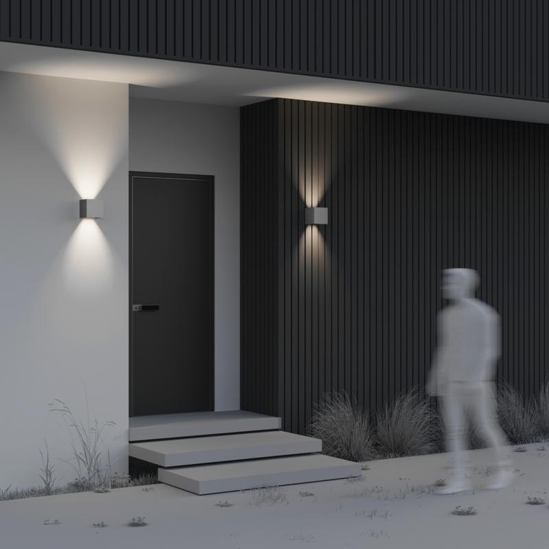 Светильник светодиодный Fulton 20Вт 3000К IP54 архитектурная подсветка Maytoni O572WL-L20GR3K