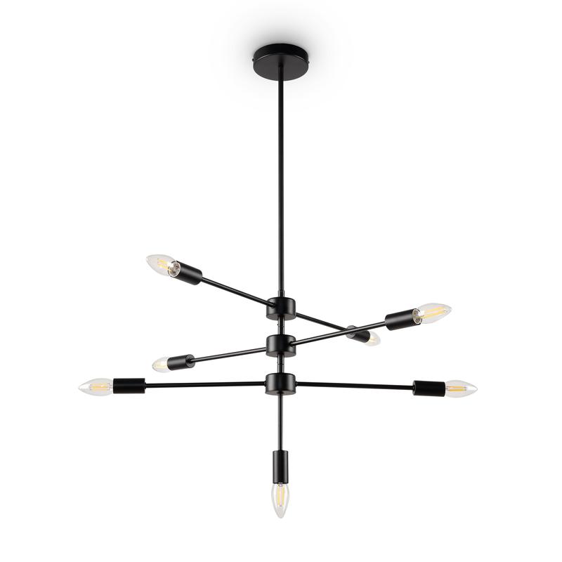 Светильник Firefly 60Вт E14х7 IP20 подвесной Freya FR5338PL-07B