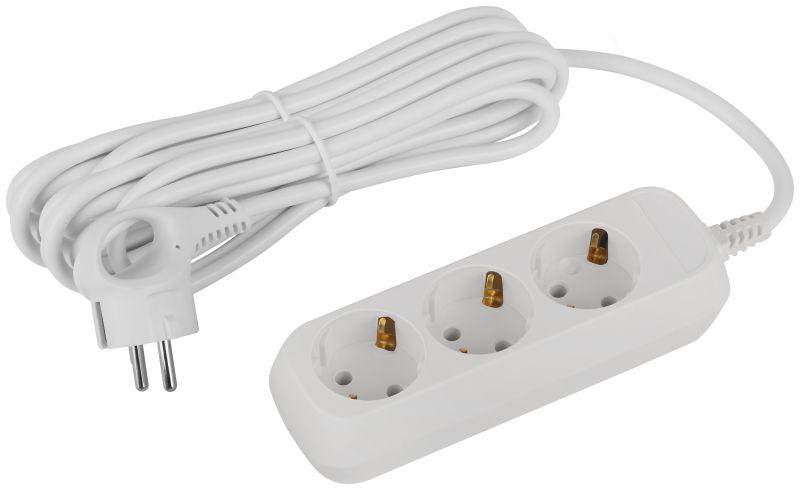 Удлинитель 3х5м с заземл. ПВС 3х1 UDL-16-350-E Greenline Эра Б0065045