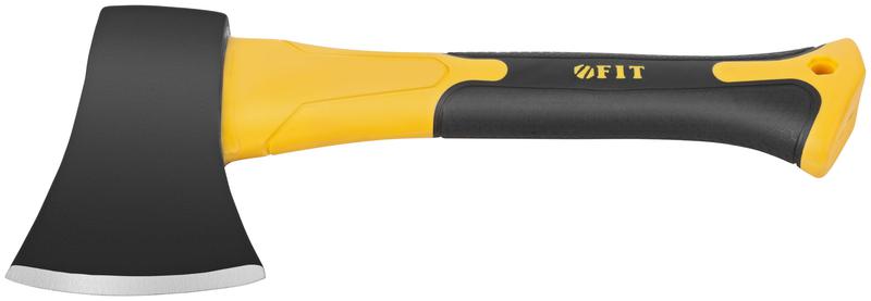 Топор туриста укороченный 450г усилен. фибергласовая ручка; кованая сталь FIT 46258