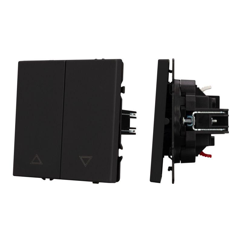 Механизм выключателя управления шторами SWT-NOBE-MKR2-SFPL-BK 230В 10А Arlight 054273