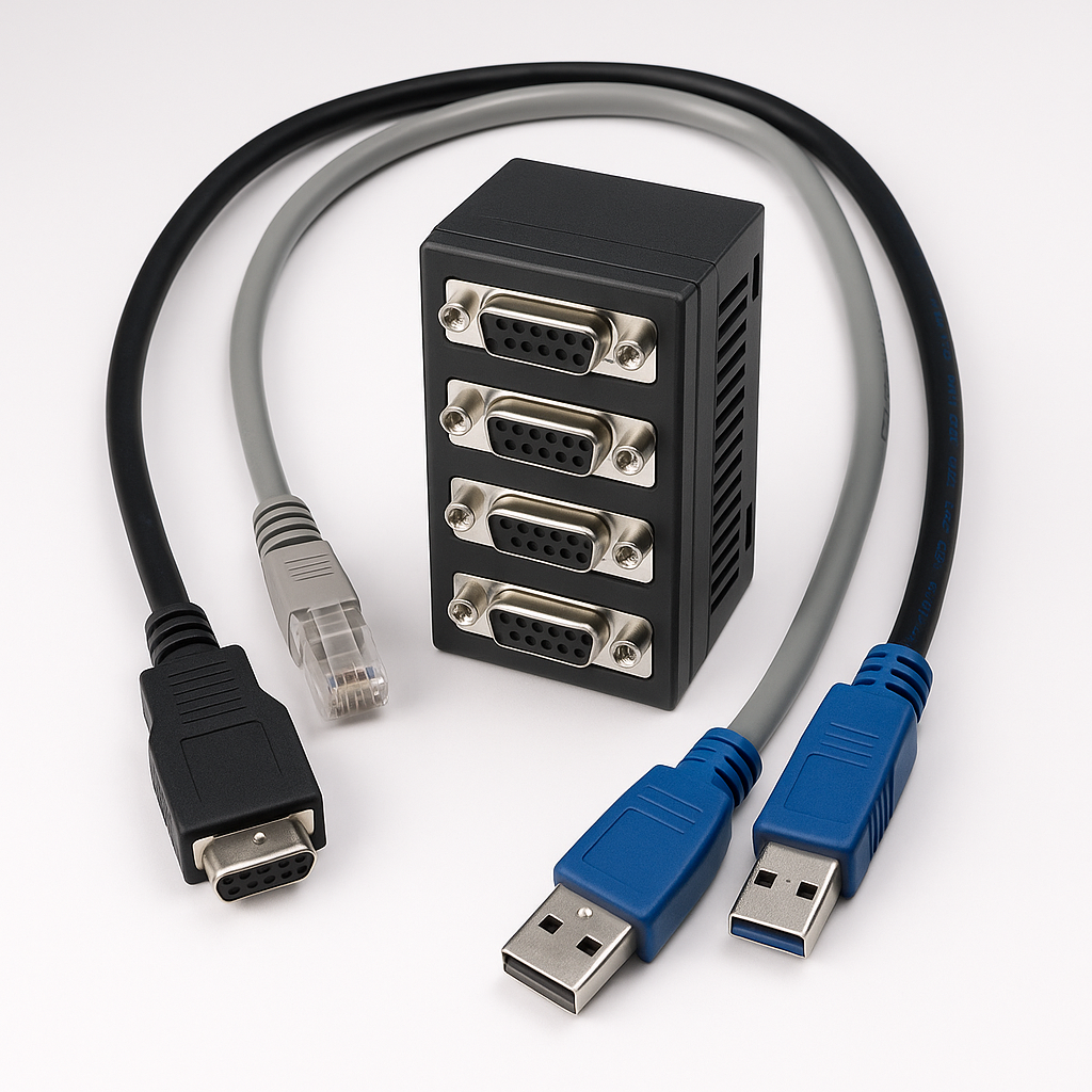 Комплект кабелей для программируемого логического контроллера