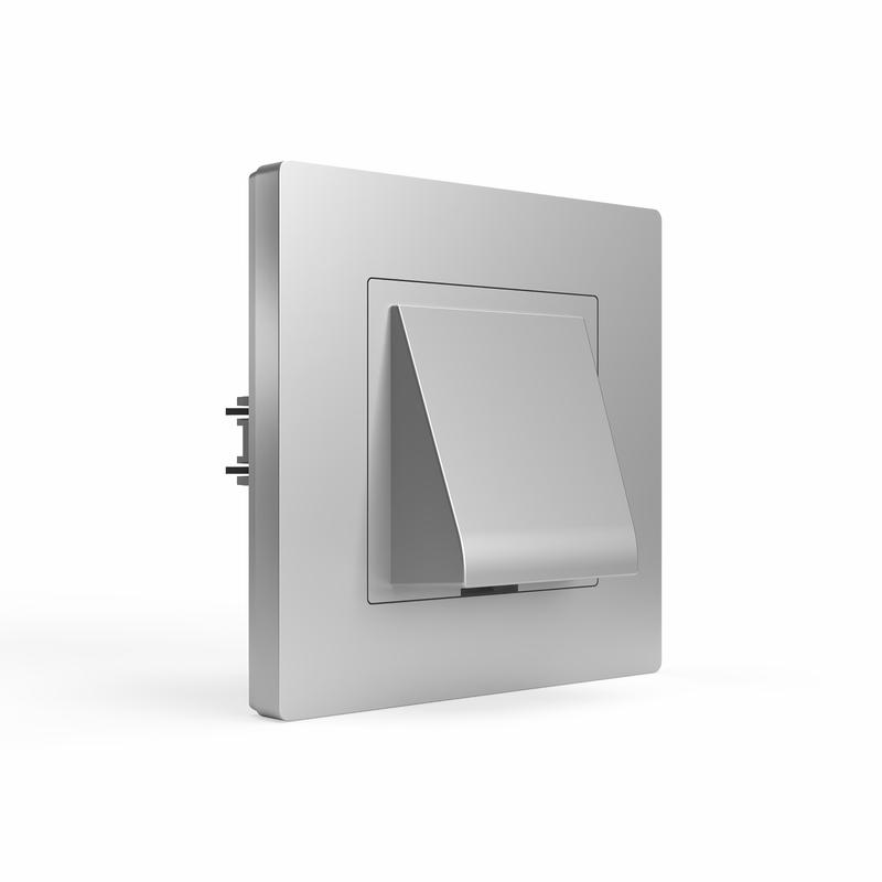 Вывод кабеля СП Pixel IP20 механизм алюм. TOKOV ELECTRIC TKE-PX-CP-C03