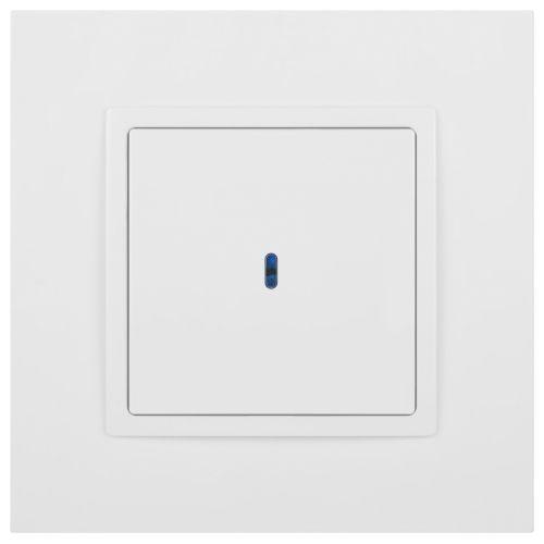 Выключатель Elegance 14-1102-01М 250В 10АХ с подсветкой матов. бел. Эра Б0065783
