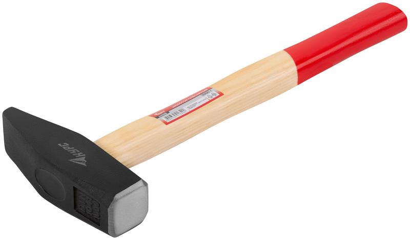 Молоток слесарный "Оптима" 1000г деревянная ручка КУРС 44108