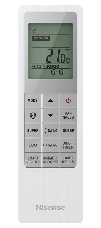 Сплит-система инверторного типа CHAMPAGNE CRYSTAL SUPER DC Inverter AS-13UW4RVETG01(C) WI-FI Hisense НС-1694110