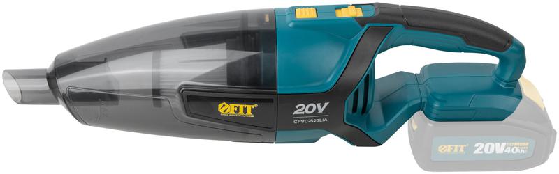 Пылесос аккумуляторный бесщеточный 20В 8кПа FIT 79924