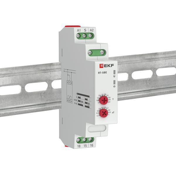 Реле времени RT-SBE задержка выключ. после пропад. сигнал. EKF rt-sbe
