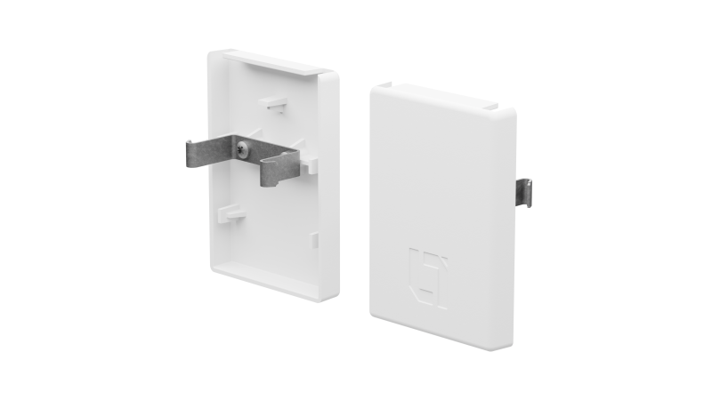 Комплект пластиковых торцевых крышек LINER 60/S WH СТ 2473000300