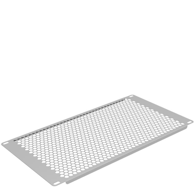 Фальш-панель 6U перфорир. RAL 7035 сер. SYSMATRIX BP 0068.700