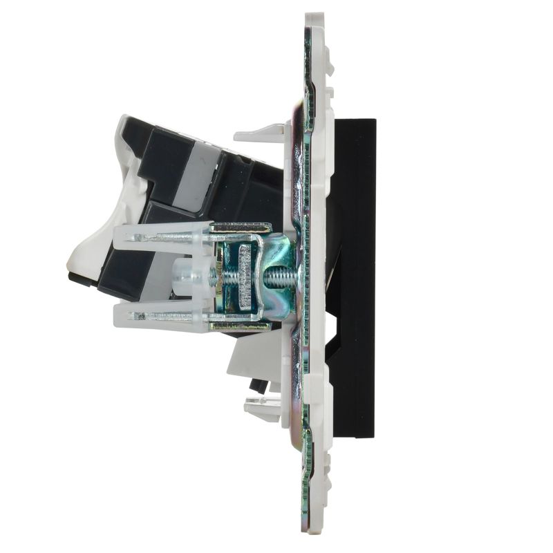 Розетка компьютерная RJ45 кат.5E SKANDY SK-K01Bl черн. IEK SK-K10-1-K02