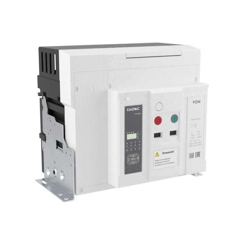 Выключатель автоматический воздушный 4P 1600А 85кА pro ANX16H расцепитель ETA стац. горизонт./вертикал. подключение YON ANX16HN4FH522200K