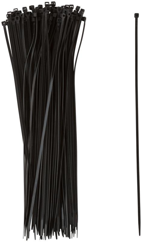 Хомут для проводов 3.6х300мм нейлон. черн. (уп.100шт) FIT 60351