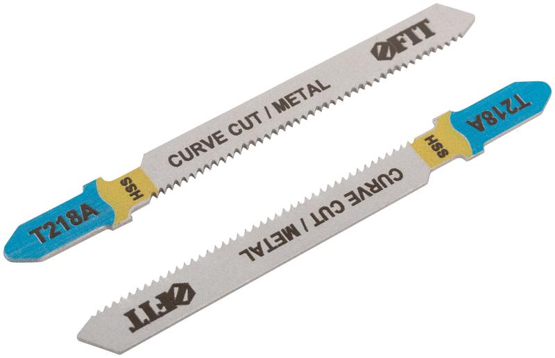 Полотно пометаллу HSS фрезерованные волнистые зубья 76/51/1.1мм (T218A) (уп.2шт) FIT 40910