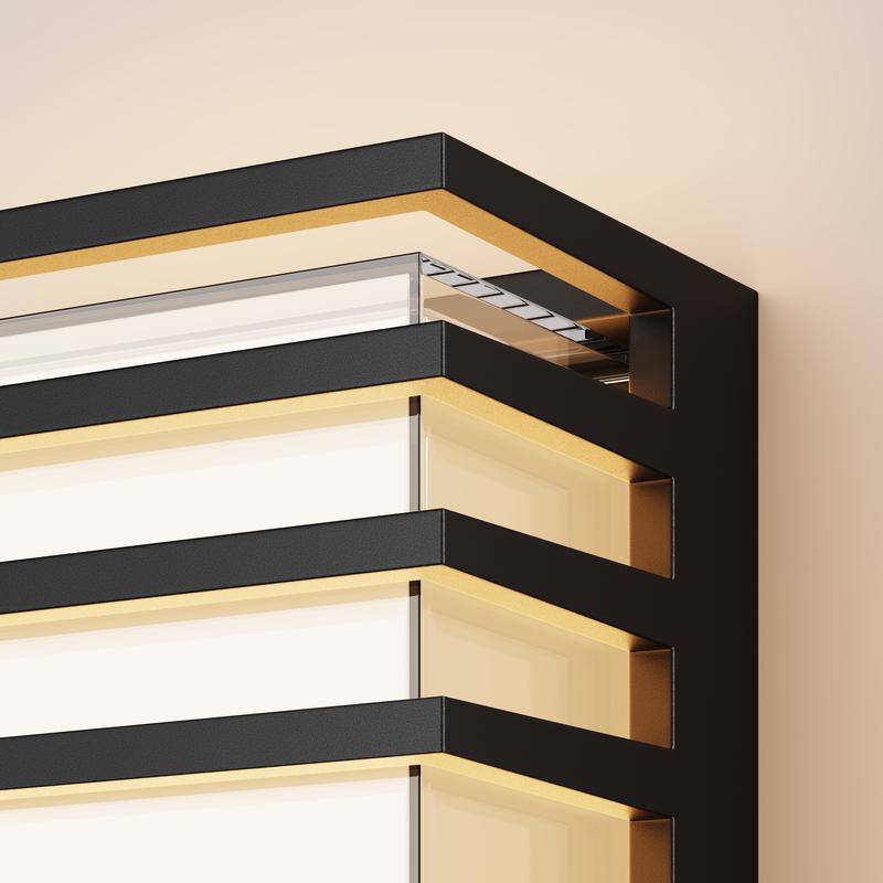 Светильник Downing Street 10Вт 3000К IP65 бра настен. Maytoni O020WL-L10B3K