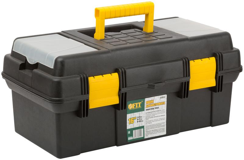 Ящик для инструмента пластик. 16дюйм ( 410х210х185мм ) FIT 65552