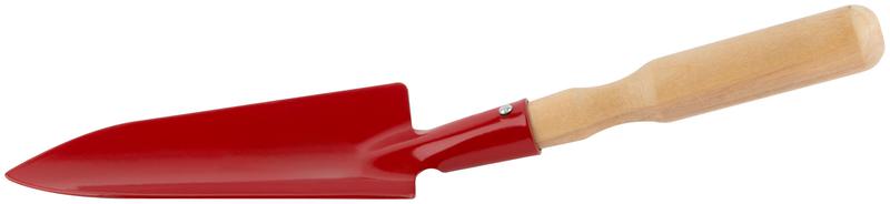 Совок посадочный узкий с деревянной ручкой 76802