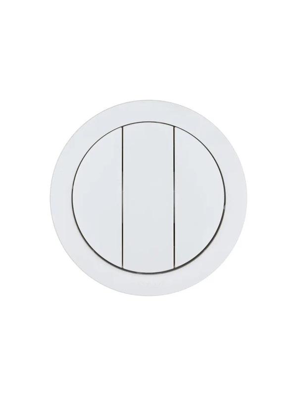 Выключатель 3-кл. СП OSEN механизм бел. LEZARD 743-0288-109