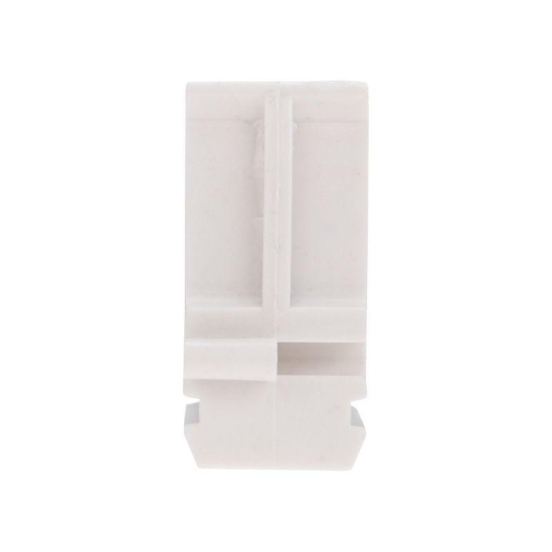 Держатель для труб (клипса) d16мм бел. (уп.100шт) Rexant 28-0116-6