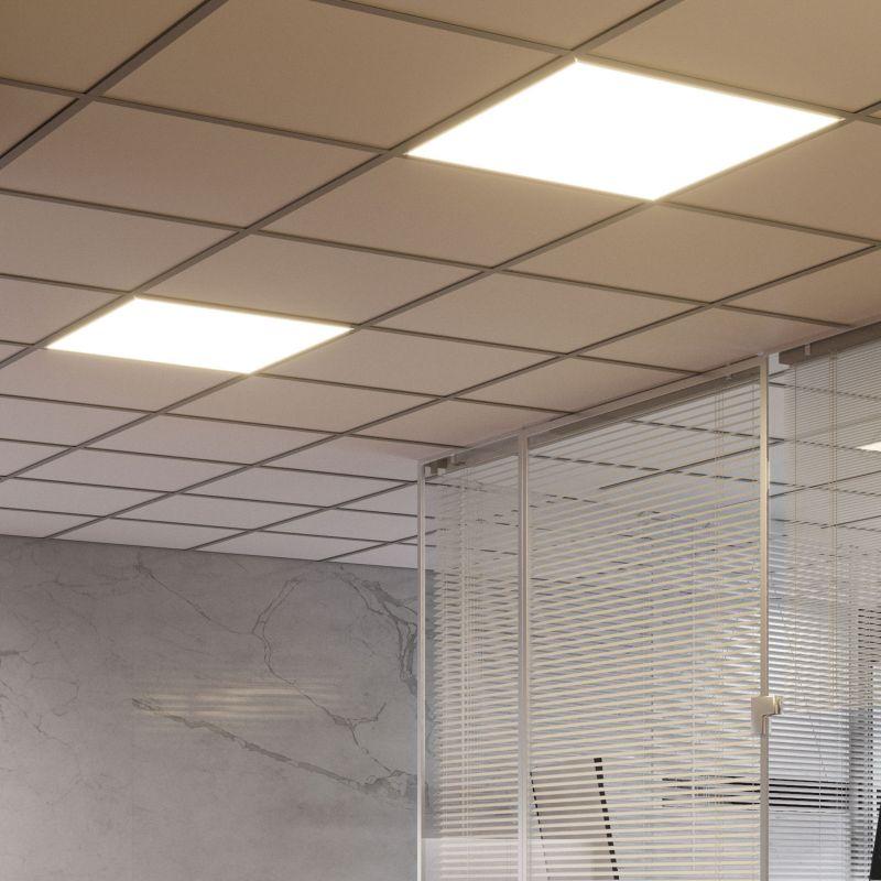 Светильник светодиодный MiR 30Вт 4000К IP40 3600лм 595х595х50 опал CRI90 GAUSS G1-A0-00070-01G02-4003040