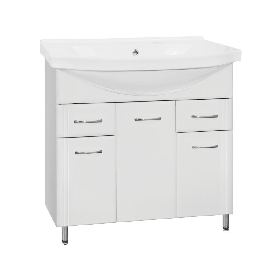 Тумба 26 (2 ящ.) под умывальник Эльбрус 90