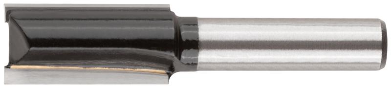 Фреза пазовая прямая с двойн. лезвием DxHxL=12х25х58мм FIT 36641