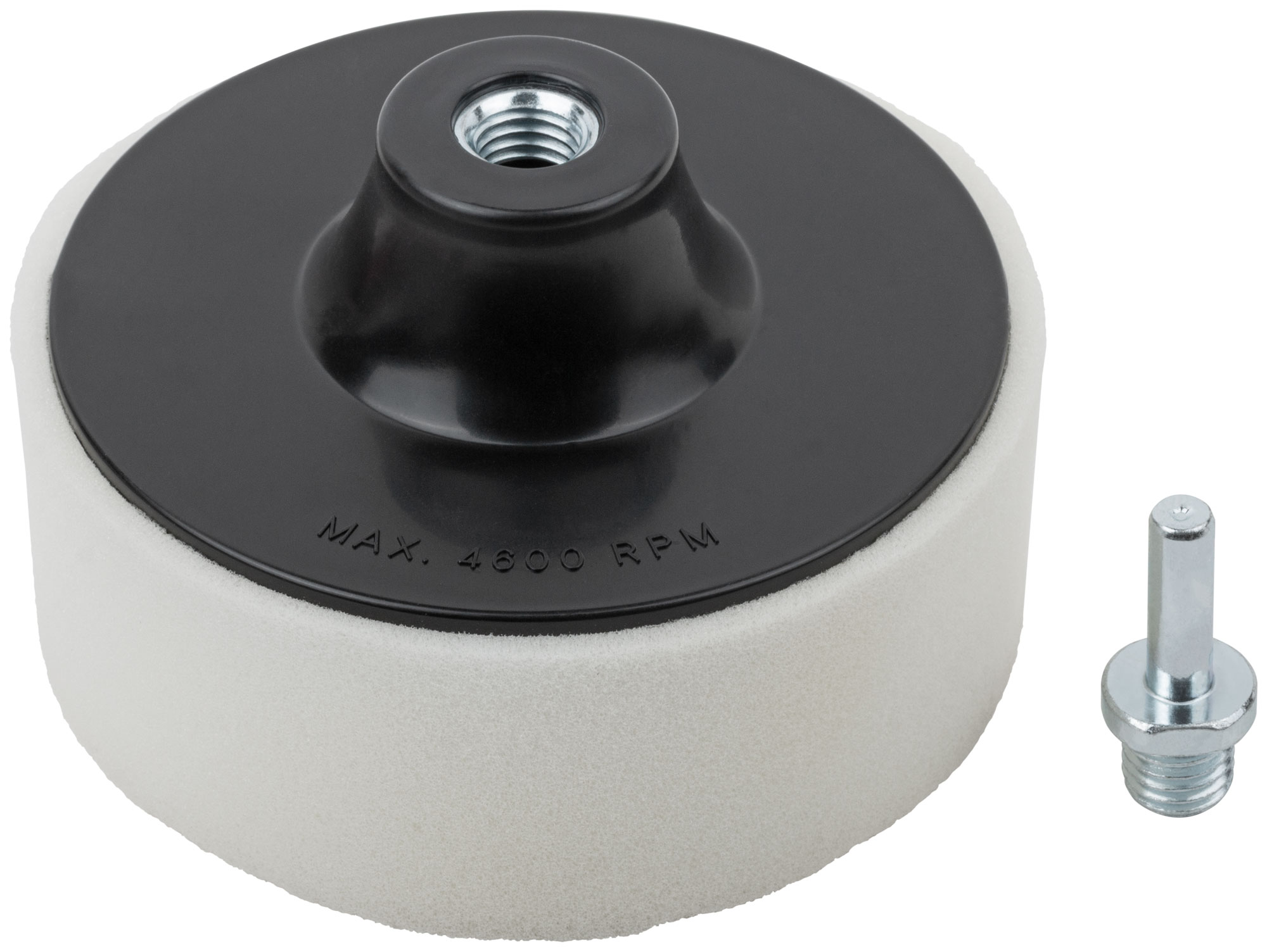 Диск полировальный поролоновый, гайка М14, 125х50 мм