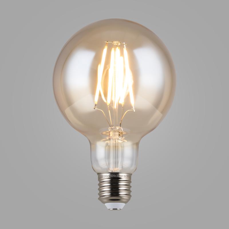 Лампа светодиодная филаментная Loft 271 G95 8Вт 2700К E27 DIM Voltega 8509