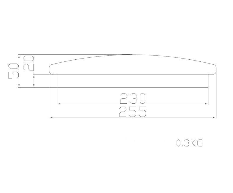 Светильник светодиодный LBS-8118 18Вт 4500К lines настенно-потолочный Ultraflash 15147