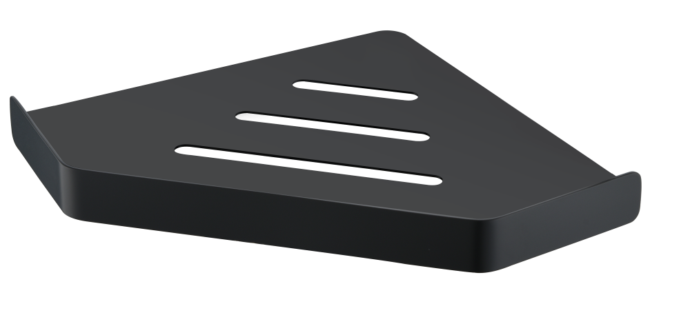 Угловая полка NEW VENTURO черная