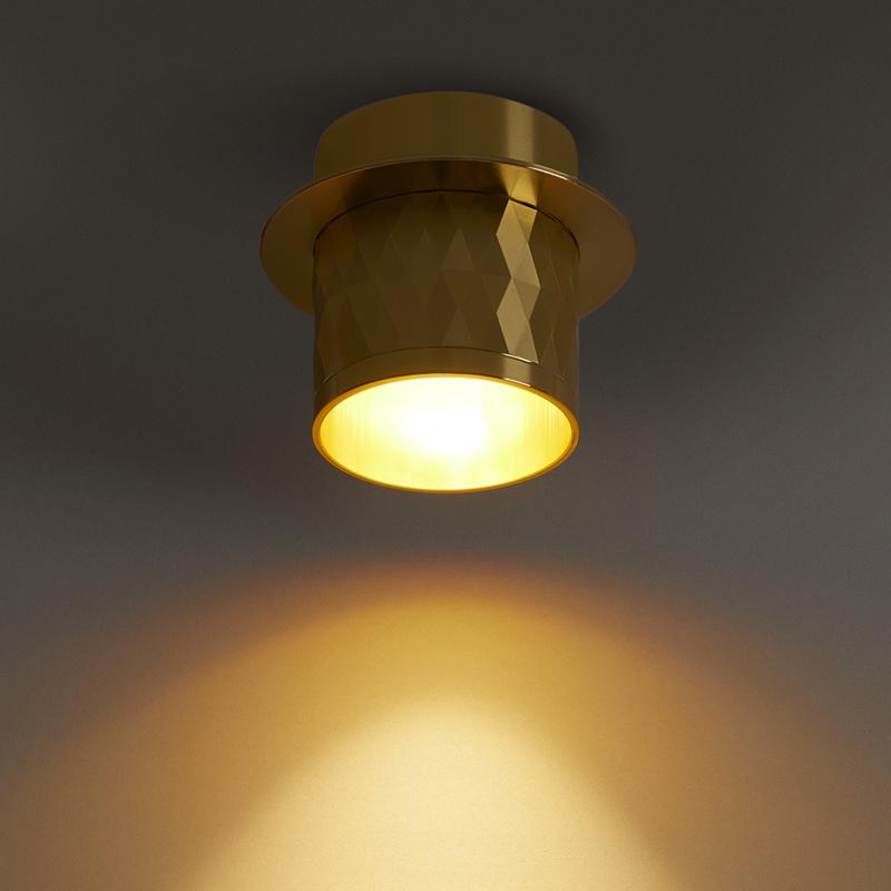 Светильник 10Вт GU10х1 IP20 спот Voltega VGL7234DLB-01G