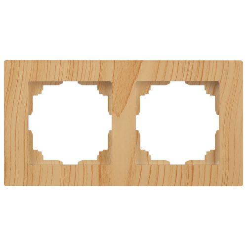Рамка 2-м СП Accent 6-502-11 сосна Intro Б0063729