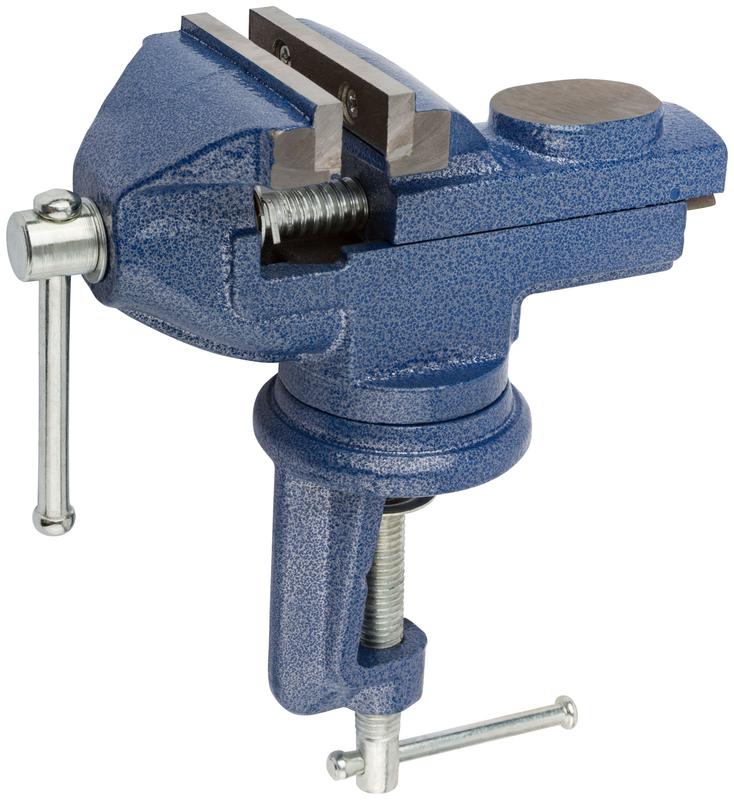 Тиски настольные поворотные усилен. 65мм ( 1.7кг ) FIT 59506