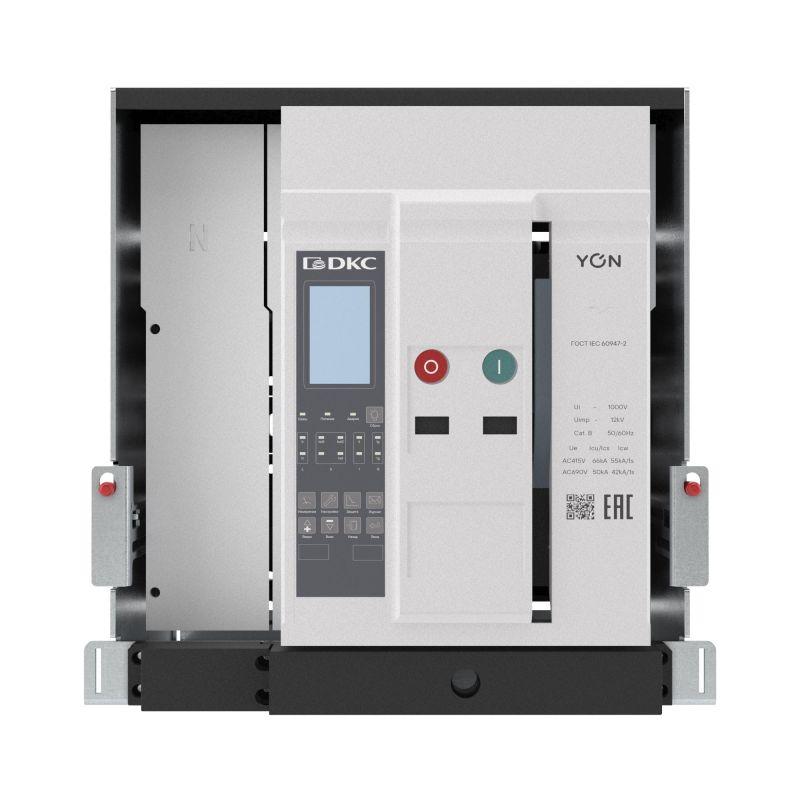 Выключатель автоматический воздушный 4P 1250А 66кА pro ANX12N расцепитель ETH стац. горизонт./вертикал. подключение YON ANX12NS4FH722200K