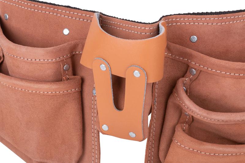 Пояс для инструмента двойн. кожа 10 отделений 1 петля для инструмента FIT 12523