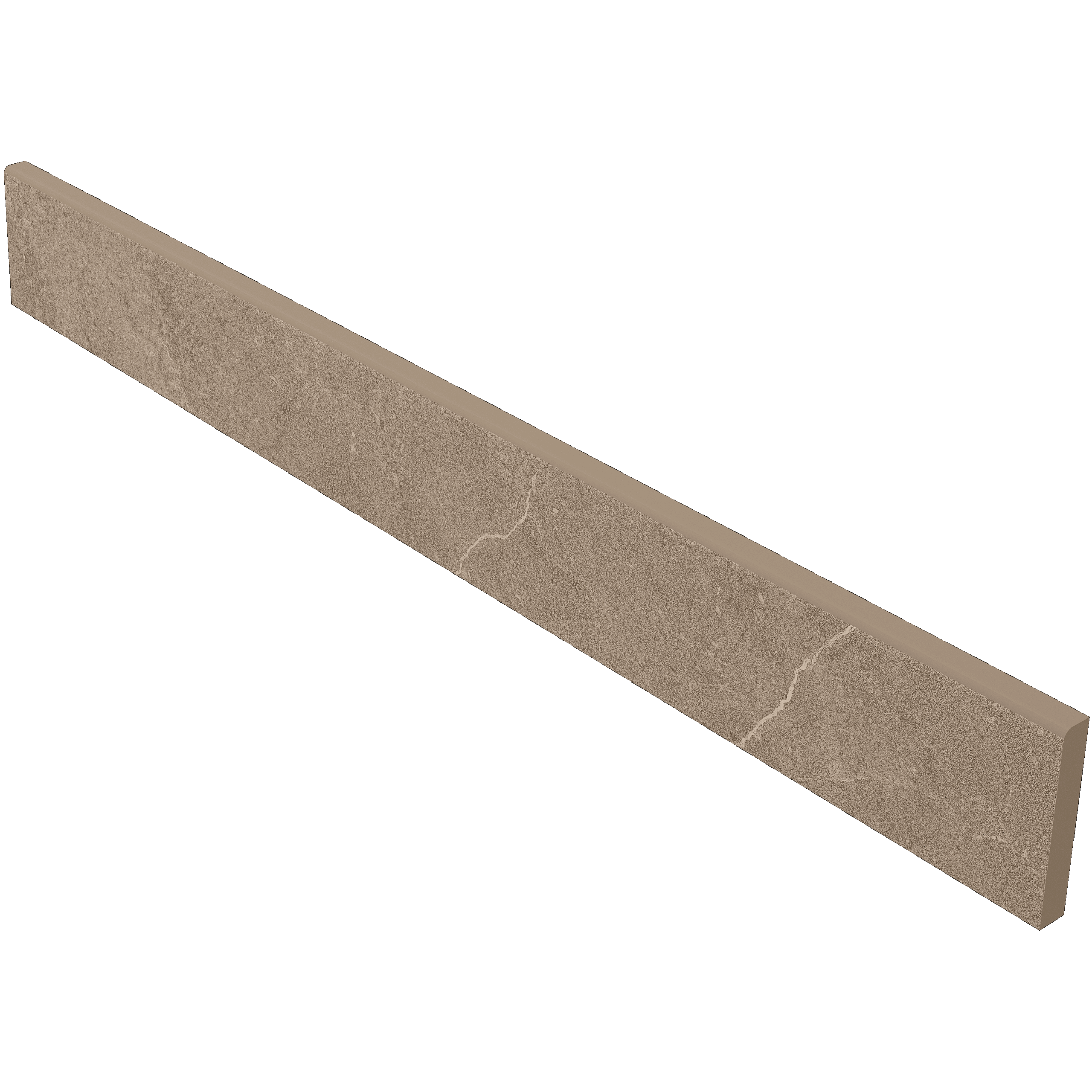 Плитка из керамогранита матовая Estima Gabbro серый (Skirting/GB02_NS/7x60)