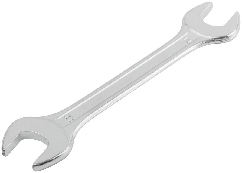 Ключ рожковый "Хард" хромированное покрытие 19х22мм FIT 63488