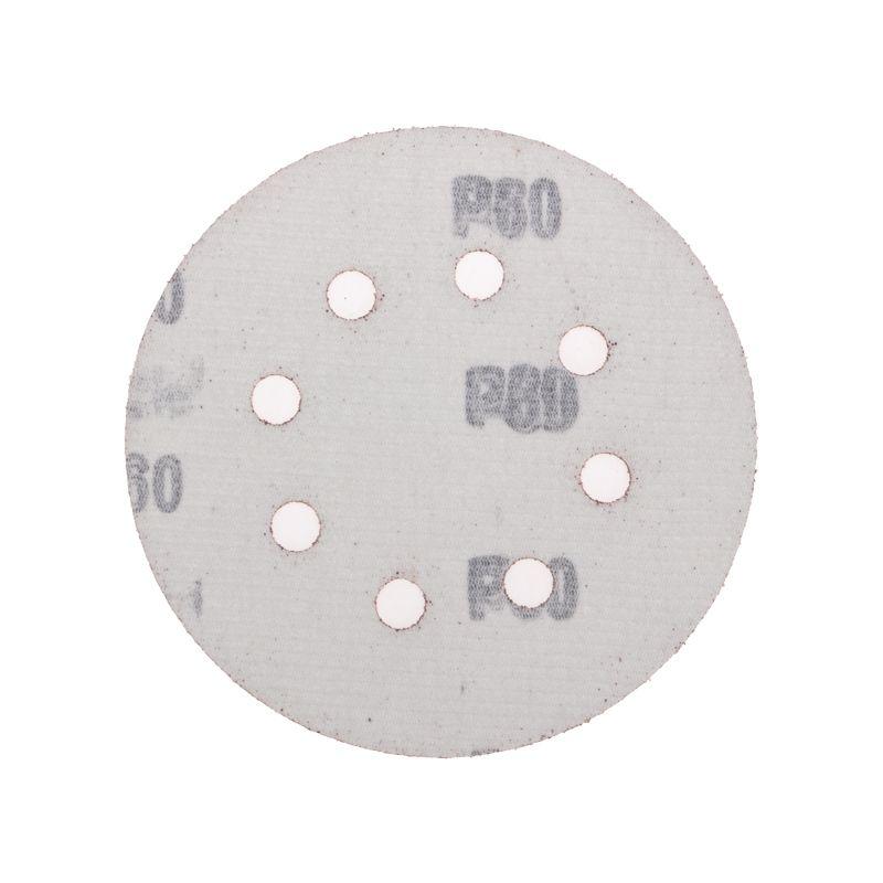 Диск абразивный на ворсовой основе на липучке перфорир. P60 125мм (уп.10шт) Kranz KR-91-1165