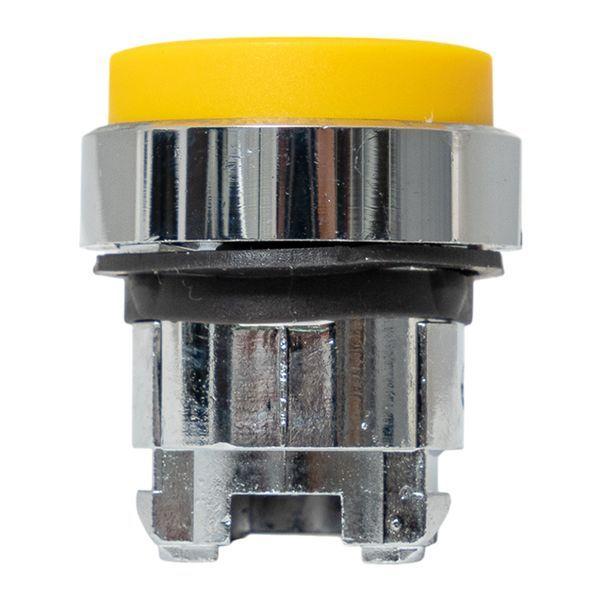 Механизм кнопки исполнительный XB4 IP65 выпирающая возвратный без фиксации без подсветки желт. EKF XB4BL-Y-65