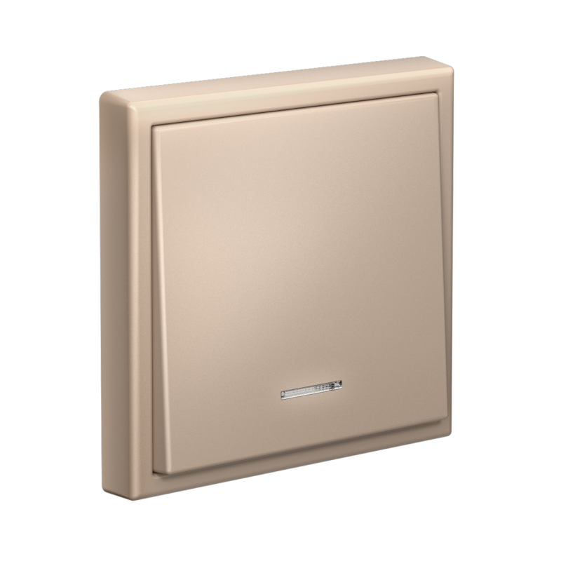 Выключатель 1-кл. ArtGallery 10AX с подсветкой быстрозажим. клем. механизм песочн. SE GAL001213S