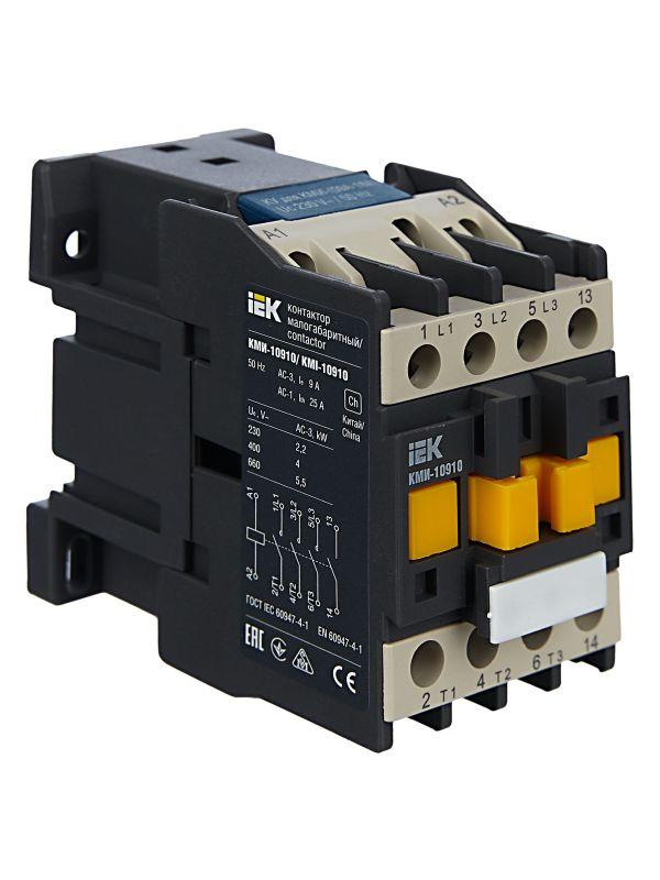 Контактор КМИ-10910 9А 230В/АС3 1НО KARAT IEK KKM11-009-230-10
