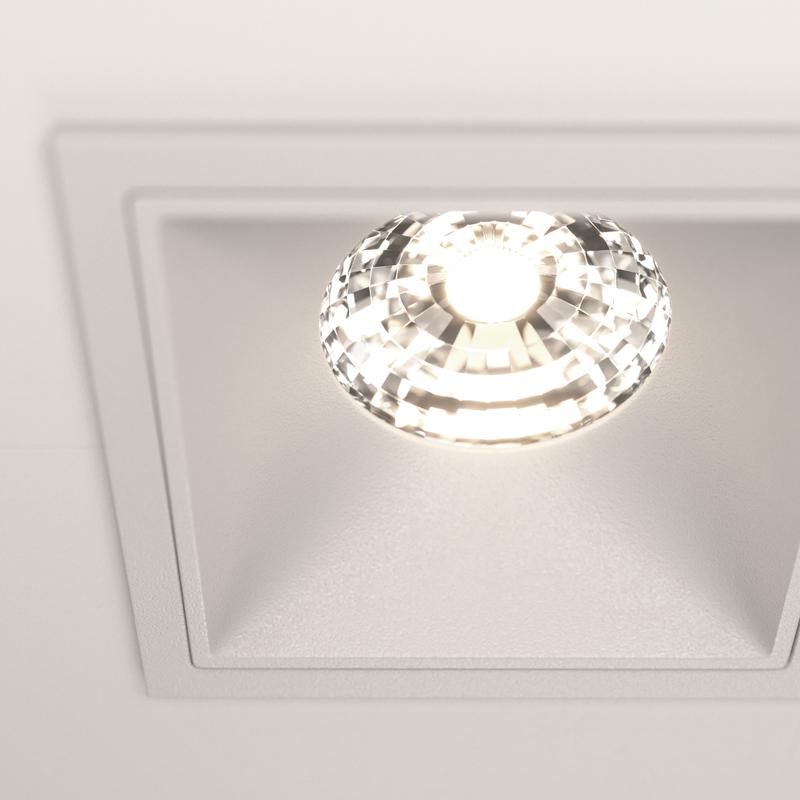 Светильник Alfa LED 2х15Вт 4000К 36град. встраив. Maytoni DL043-02-15W4K-SQ-W