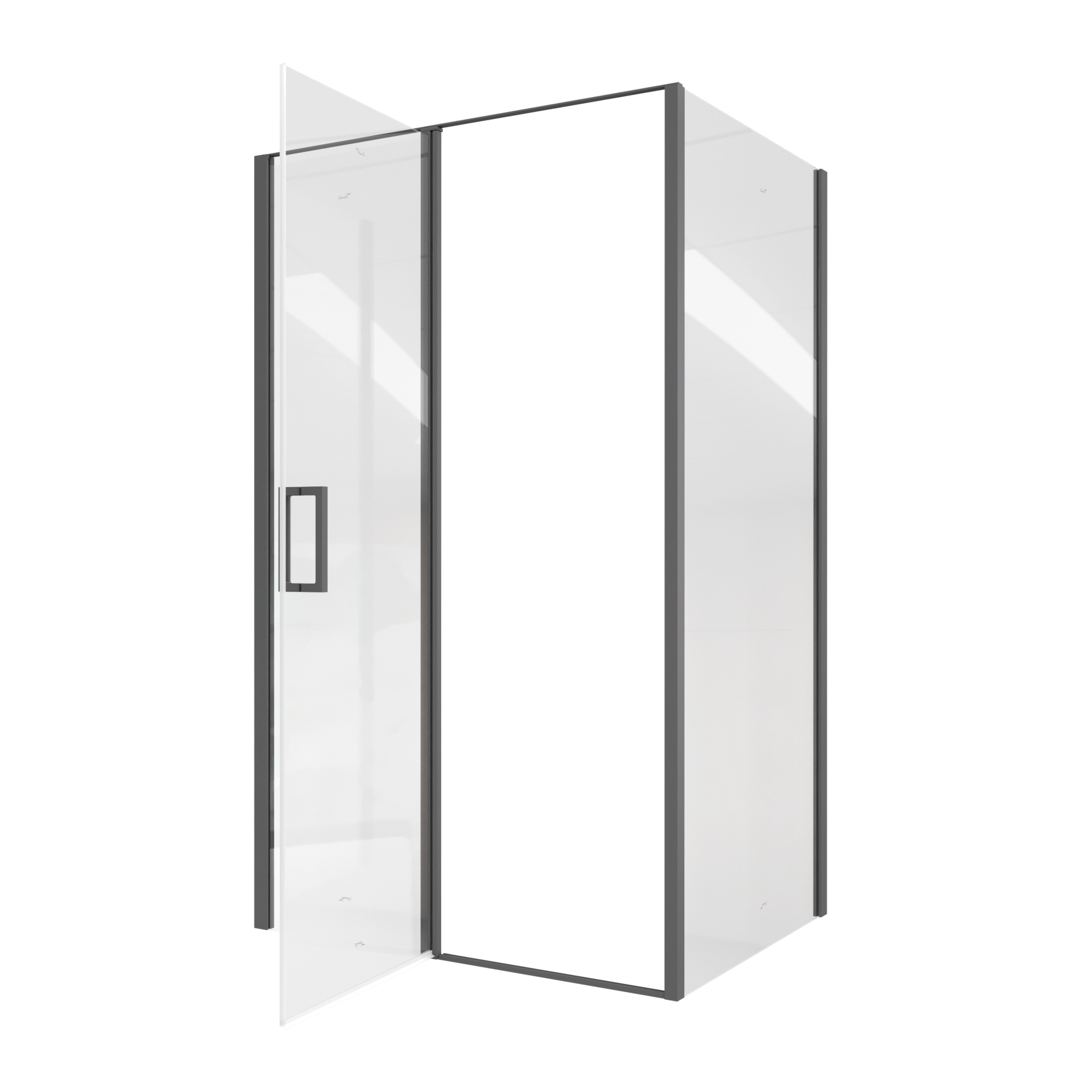 Ограждение VICTORIA120B душевое Ceruttispa без поддона (90x120x195)