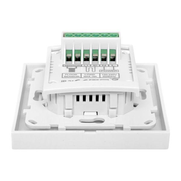 Термостат для теплых полов электронный 16А 230В бел. EKF ett-10