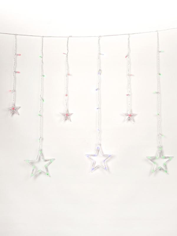 Гирлянда "Занавес" DCLLD-138M-C 138 мультиколор светодиодов 2х1/0.6м 12 нитей SHLights 4690601047175