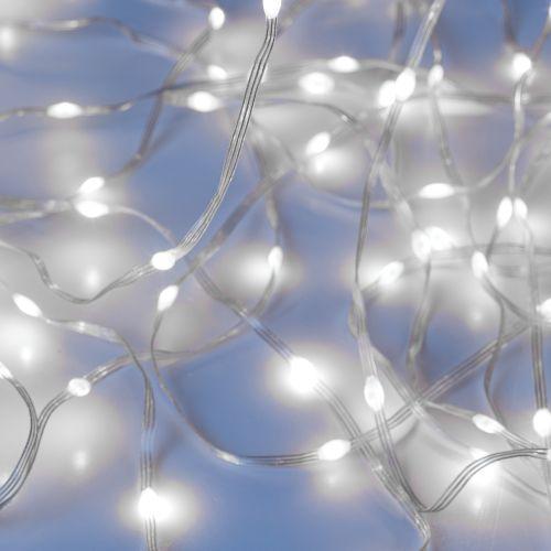 Гирлянда светодиодная "Занавес водопад" 3х2м 200LED холод. бел. IP20 ENIN-200WD Эра Б0060417