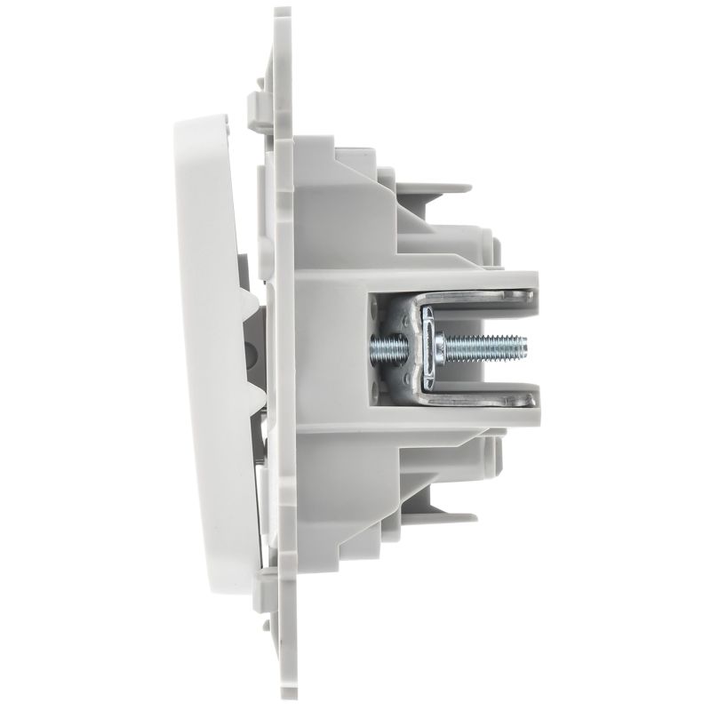 Выключатель 2-кл. СП FLITE ВС12-1-0-ФлБ 10А механизм бел. IEK FI-V20-0-10-1-K01